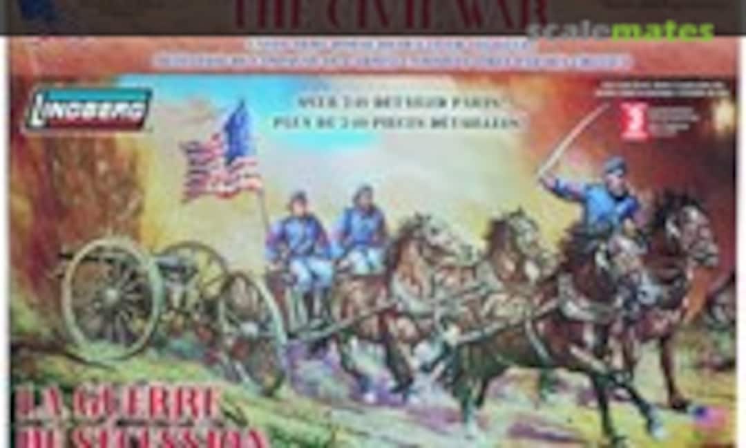 1:16 Union Army horse drawn field artillery (Lindberg 70350) 70350