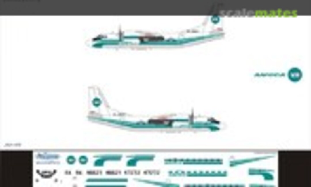 1:144 Antonov An-24RV Alrosa (Ascensio A24-005) A24-005