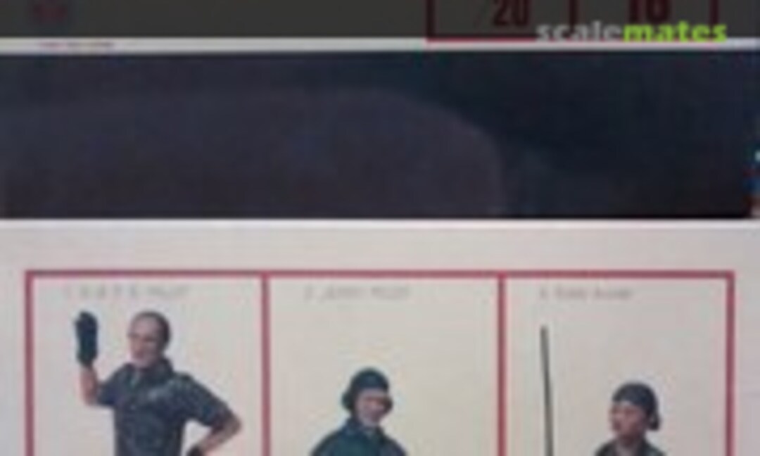 1:20 Figure Set 1 Mercenary Troops (Nitto SF3D Series 16) SF3D Series 16