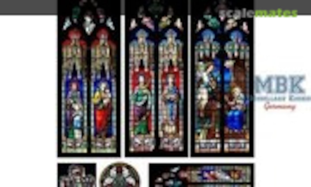 1:35 Church Stained Glass Windows (RT-Diorama 35860) 35860