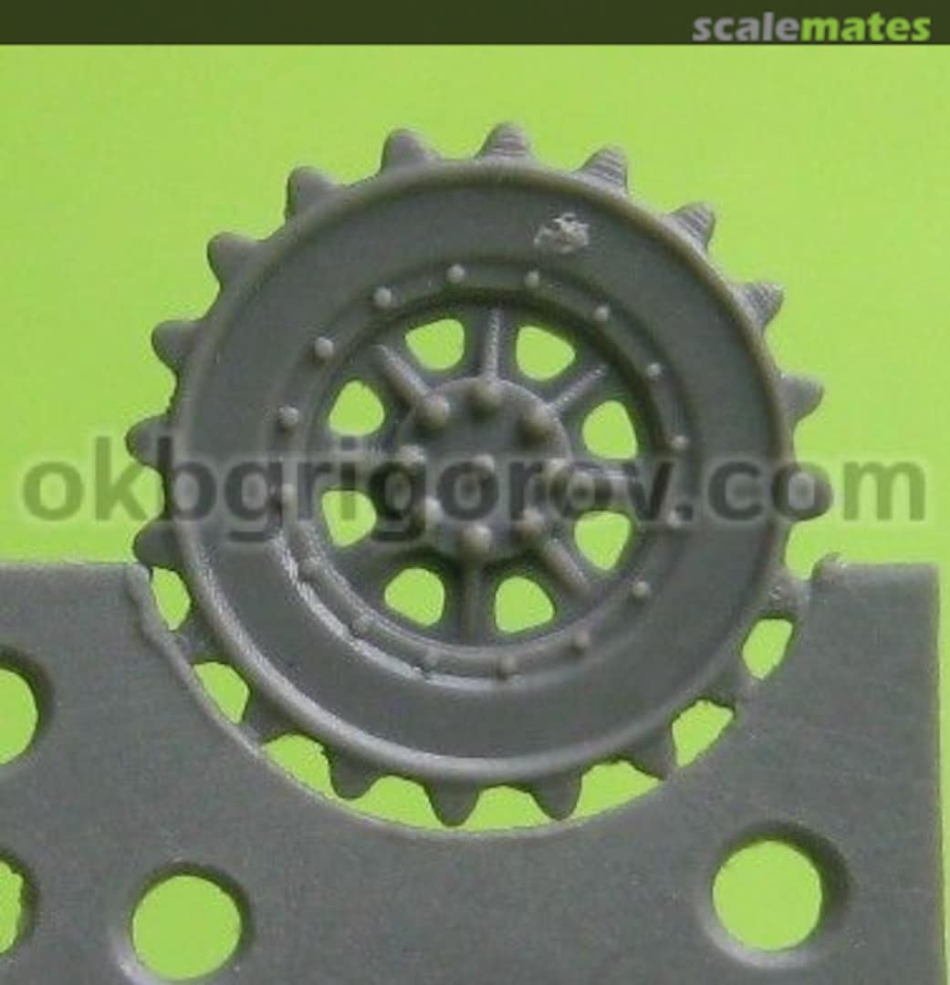Boxart Sprockets for Hetzer S72312 OKB Grigorov