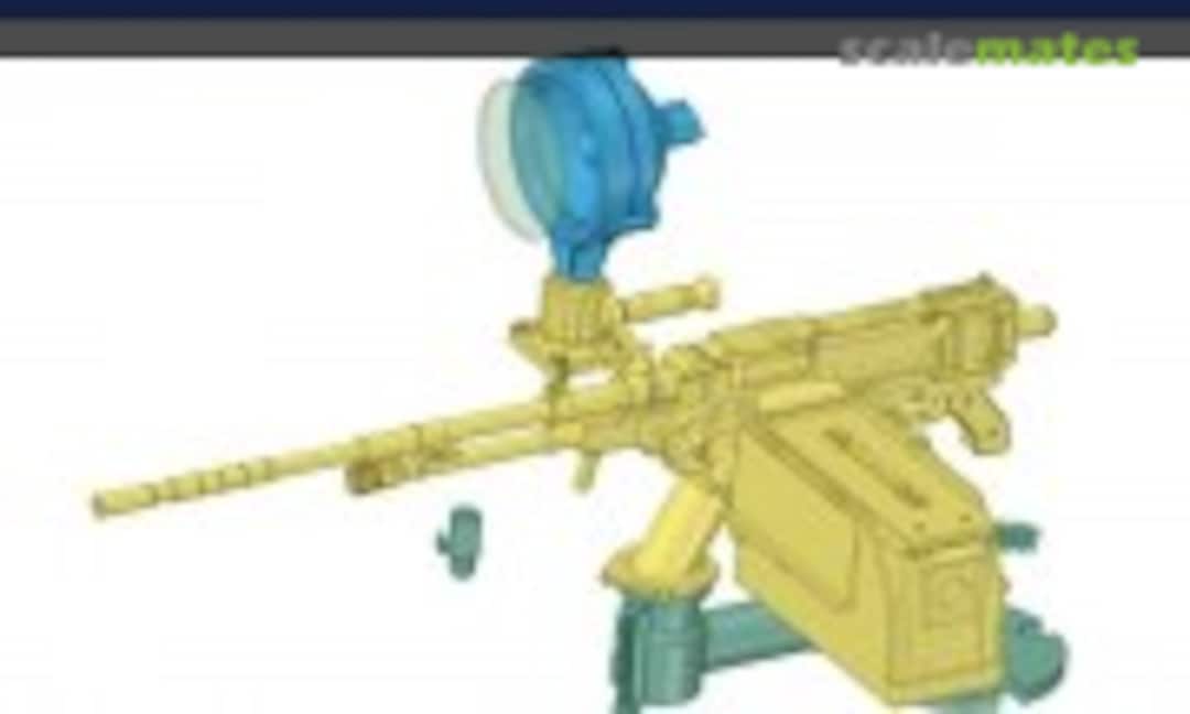 1:35 IDF MAG Std Swing arm mount with searchlight v.4 (3D MicroCosmos MC-35-610) MC-35-610