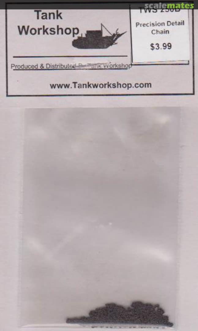 Boxart Precision Detail Chain TWS250B Tank Workshop Boxart Precision Detail Chain TWS250B Tank Workshop