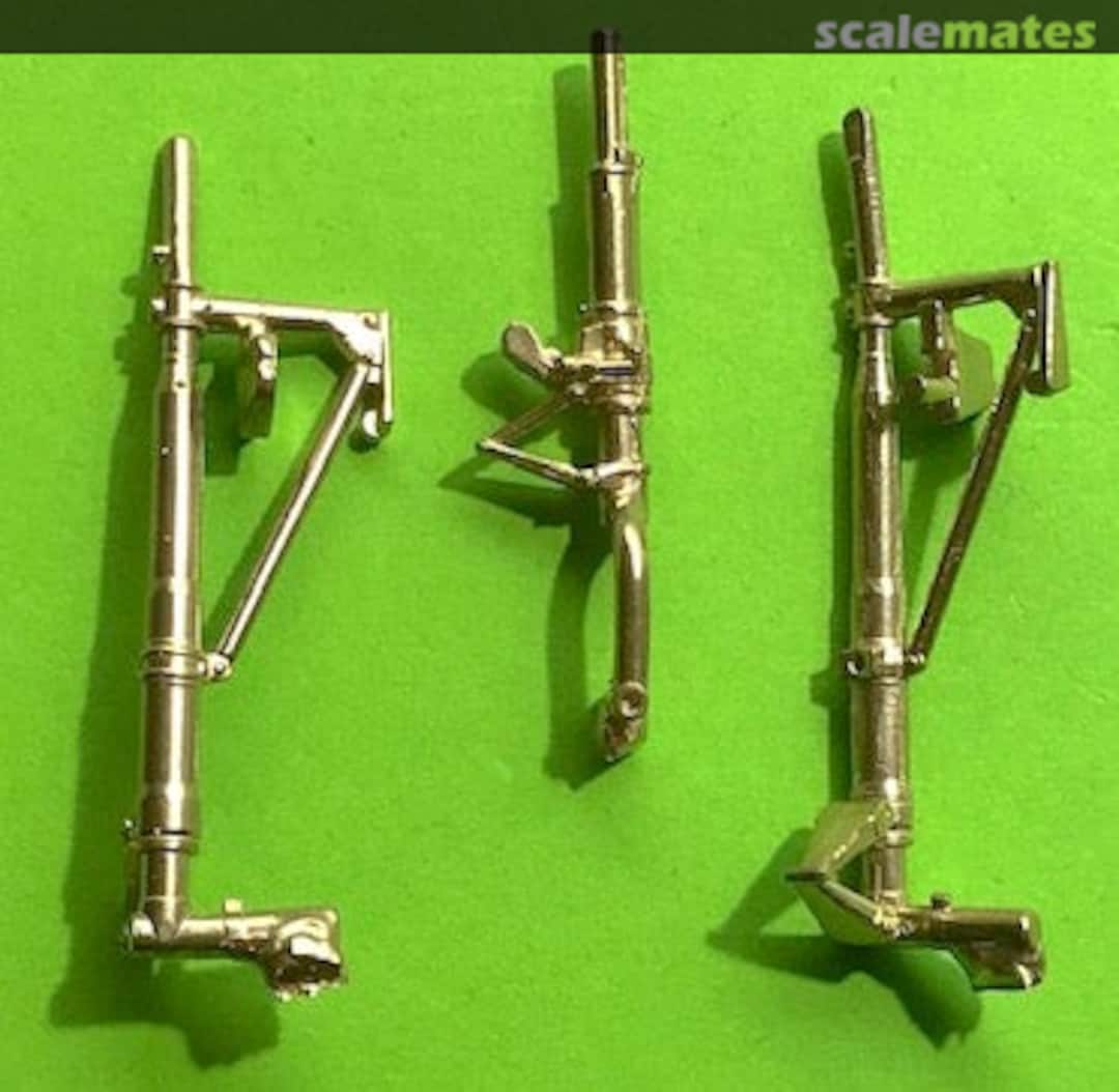 Boxart Brass undercarriage Legs for Lockheed P38F/G Lightning ACM-48019 Aerocraft Models Boxart Brass undercarriage Legs for Lockheed P38F/G Lightning ACM-48019 Aerocraft Models