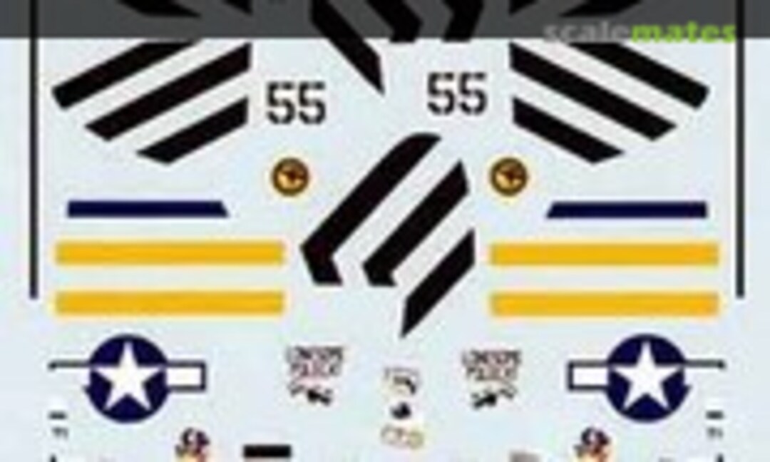 1:72 Republic P-47N Thunderbolt: 19th FS/318th FG, 464th (Microscale 72-824) 72-824