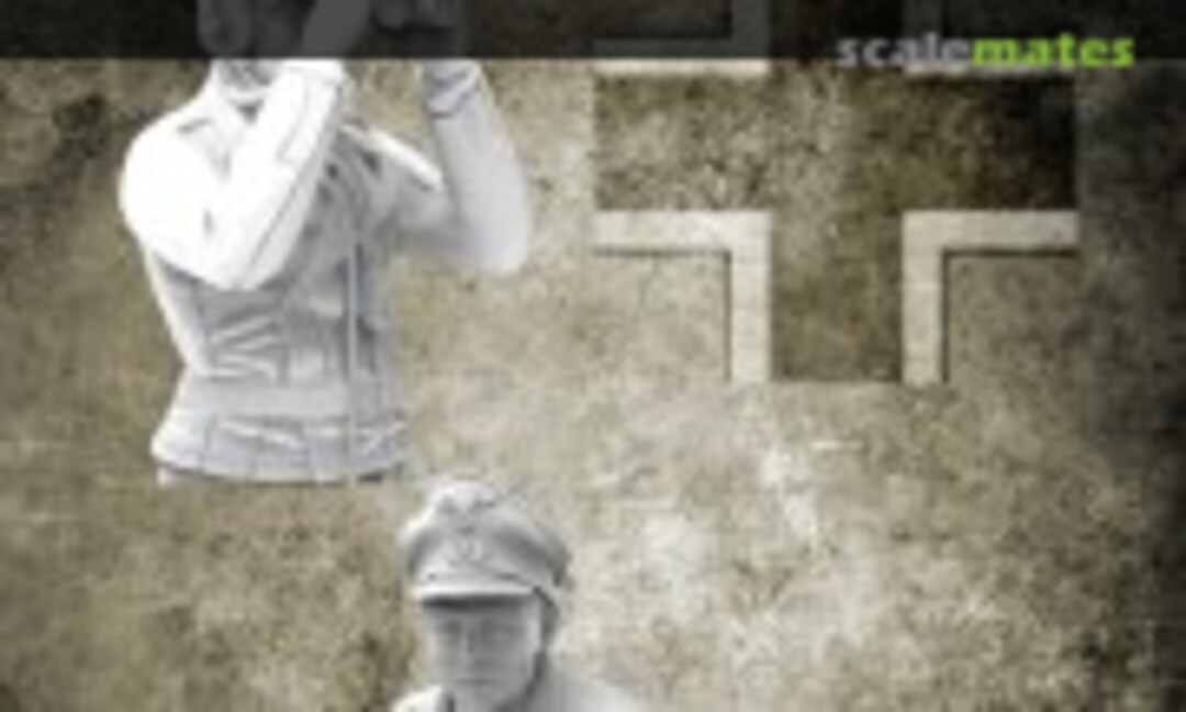 1:35 WWII German Tank Crew Officer Bust #3 (Mironious Models MM35GE017) MM35GE017