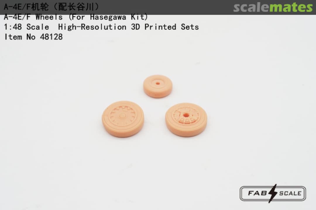 Boxart A-4E/F Wheels 48128 Fab Scale