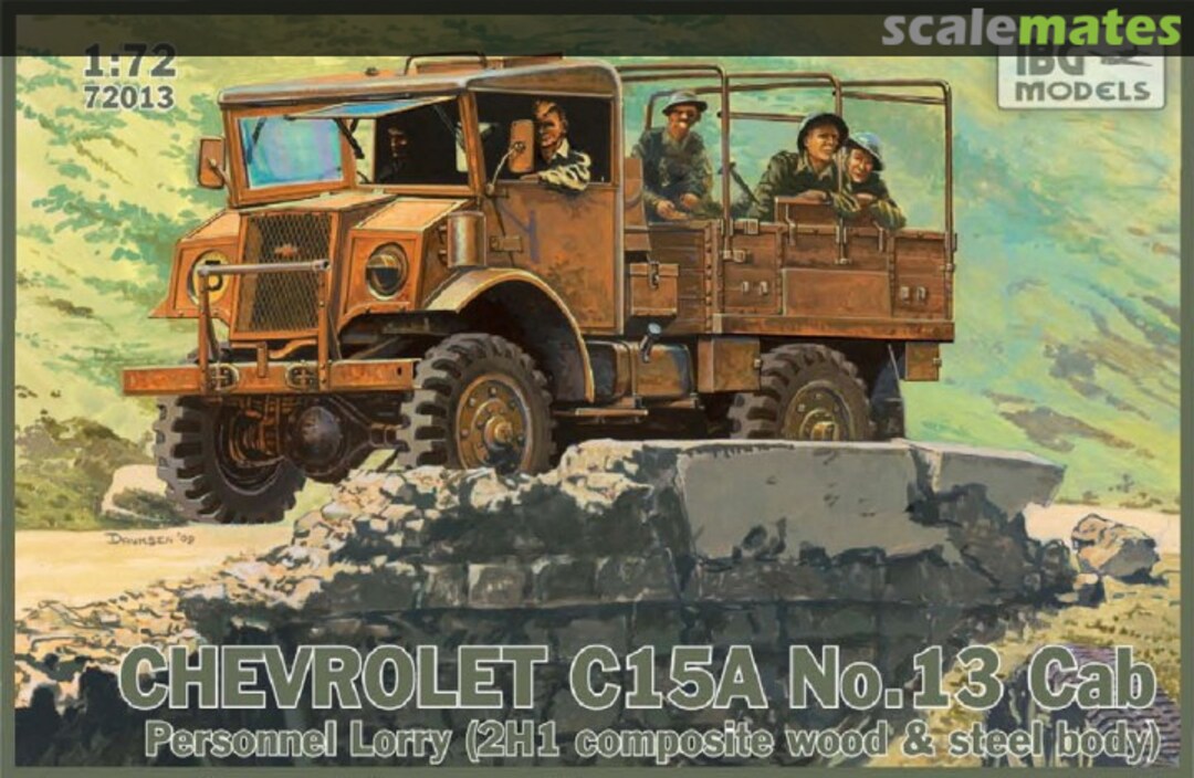Boxart Chevrolet C15A No.13 Cab 72013 IBG Models Boxart Chevrolet C15A No.13 Cab 72013 IBG Models