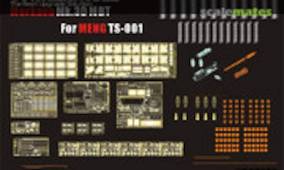 1:35 IDF Merkava Mk.3D MBT Detail Set w/chains (Voyager Model JO35058) JO35058