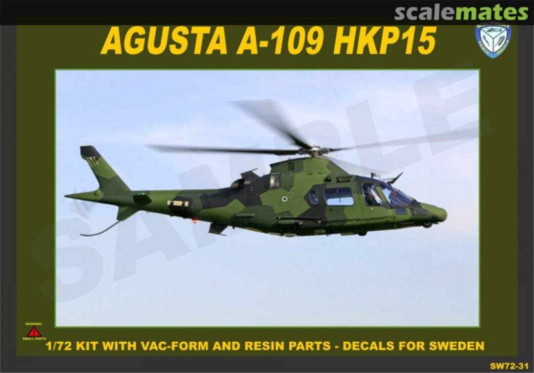 Boxart Agusta A-109 HKP15 SW72-31 ScaleWorx