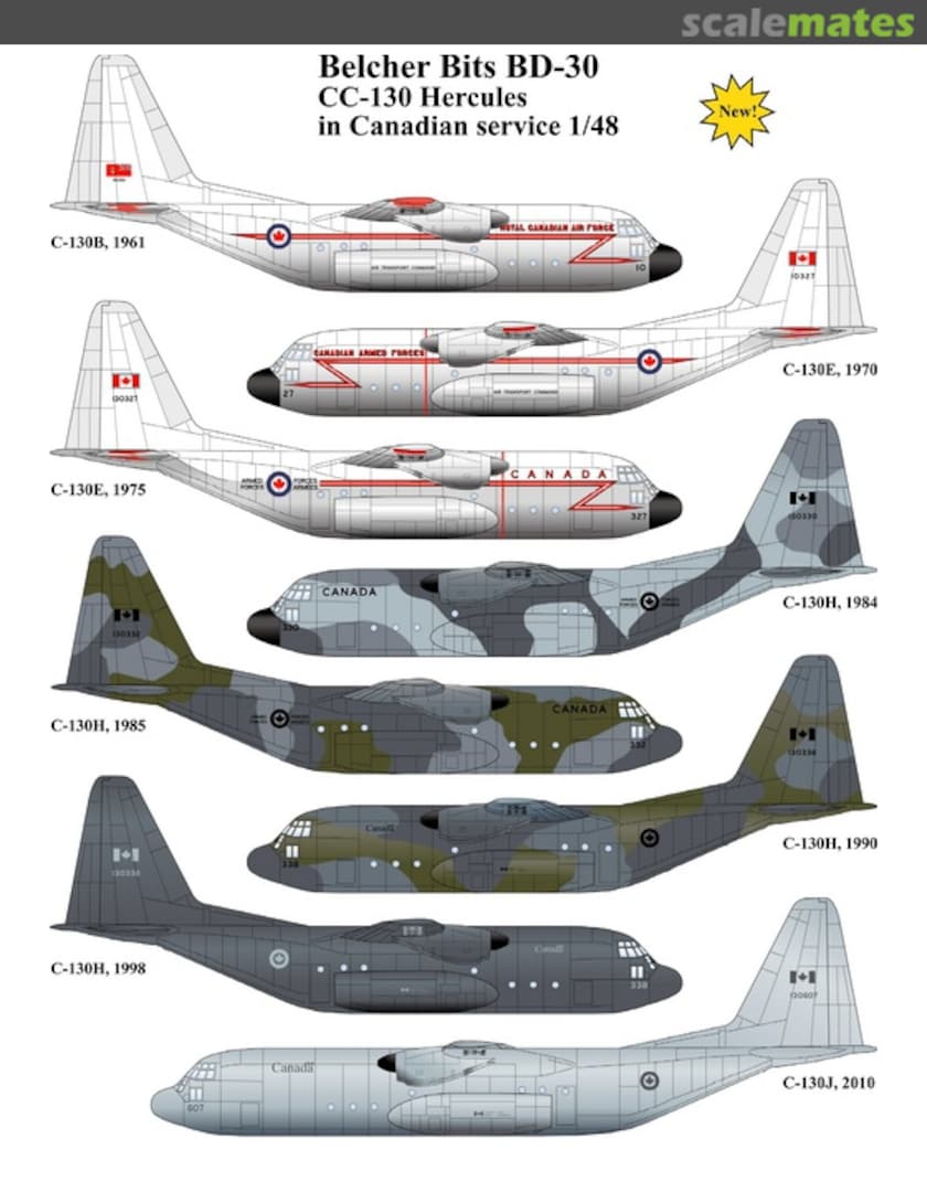 Boxart CC-130 Hercules BD-30 Belcher Bits Boxart CC-130 Hercules BD-30 Belcher Bits