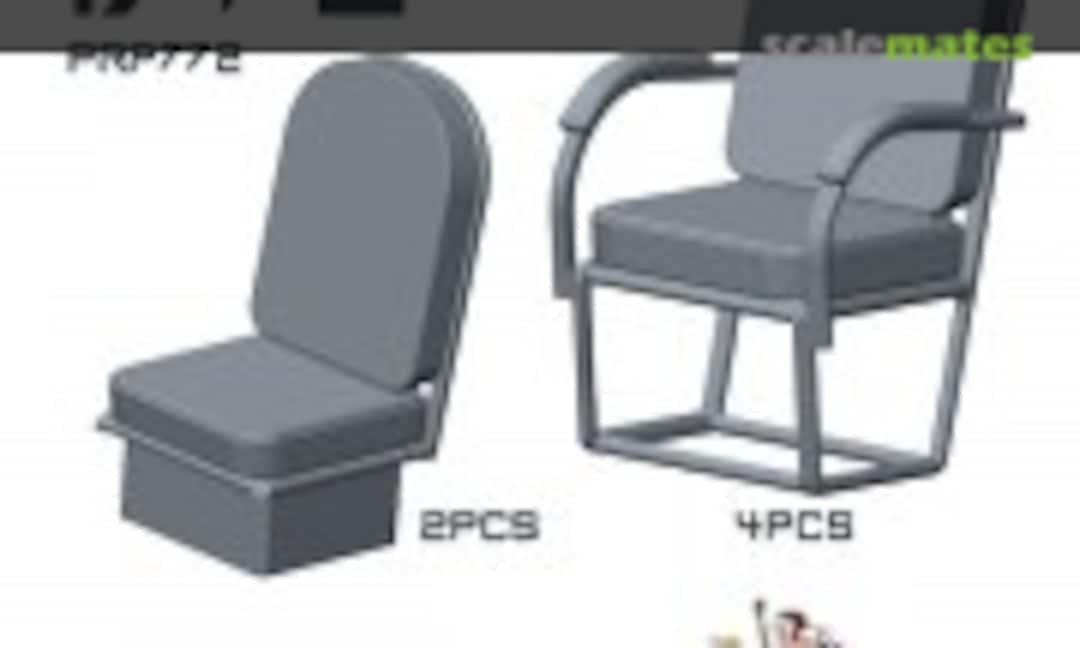 1:72 Grumman Widgeon seats (77 Propeller PRP772) PRP772