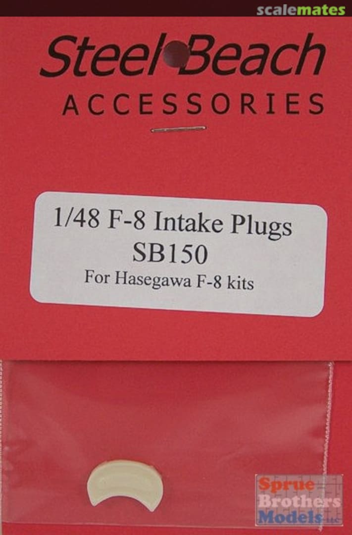 Boxart F-8 Crusader Intake Plugs 48034 Steel Beach Boxart F-8 Crusader Intake Plugs 48034 Steel Beach