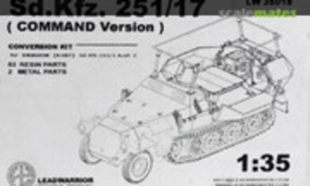 1:35 Sd.Kfz. 251/17 (Leadwarrior LW 35018) LW 35018