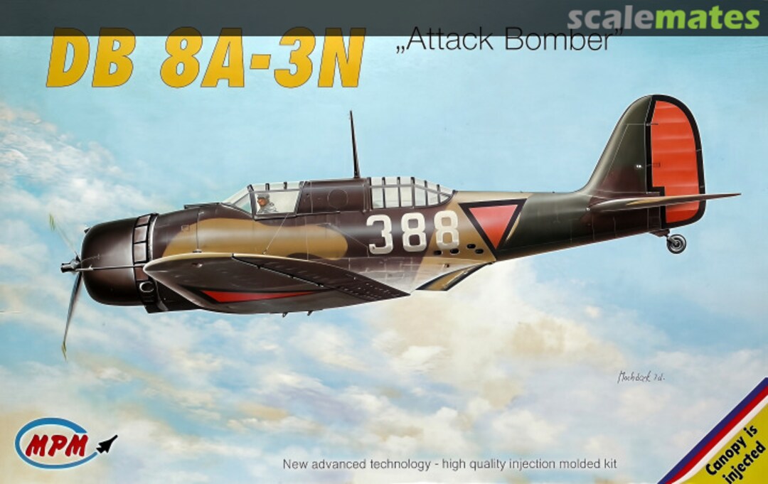 Boxart DB 8A-3N 72525 MPM Production Boxart DB 8A-3N 72525 MPM Production