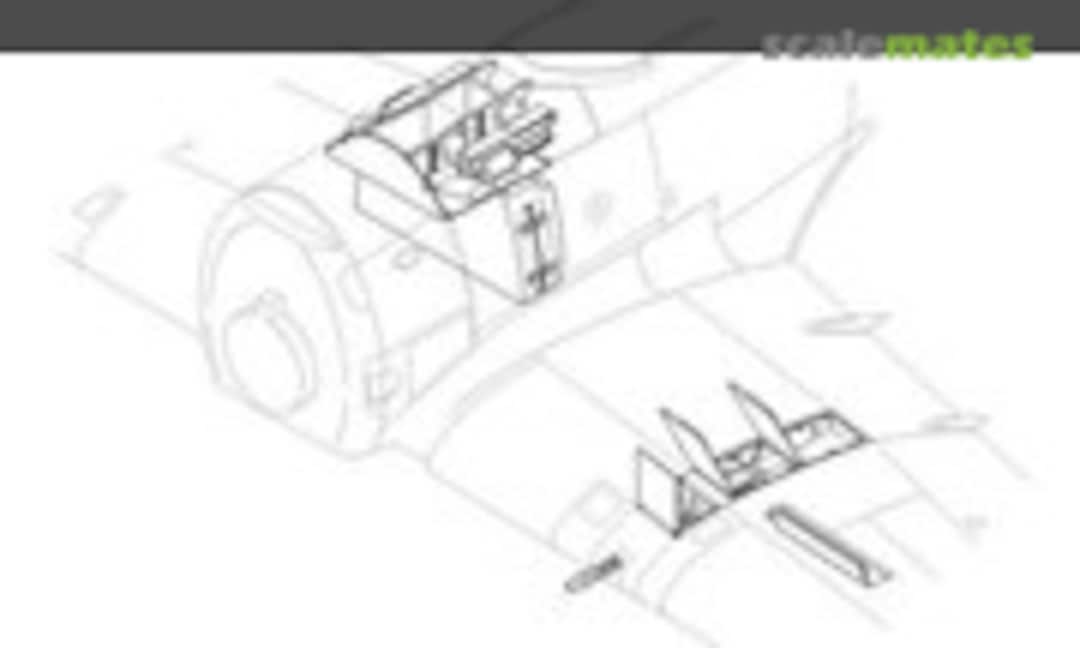 1:48 Ki-84 Hayate - armament set (CMK 4136) 4136
