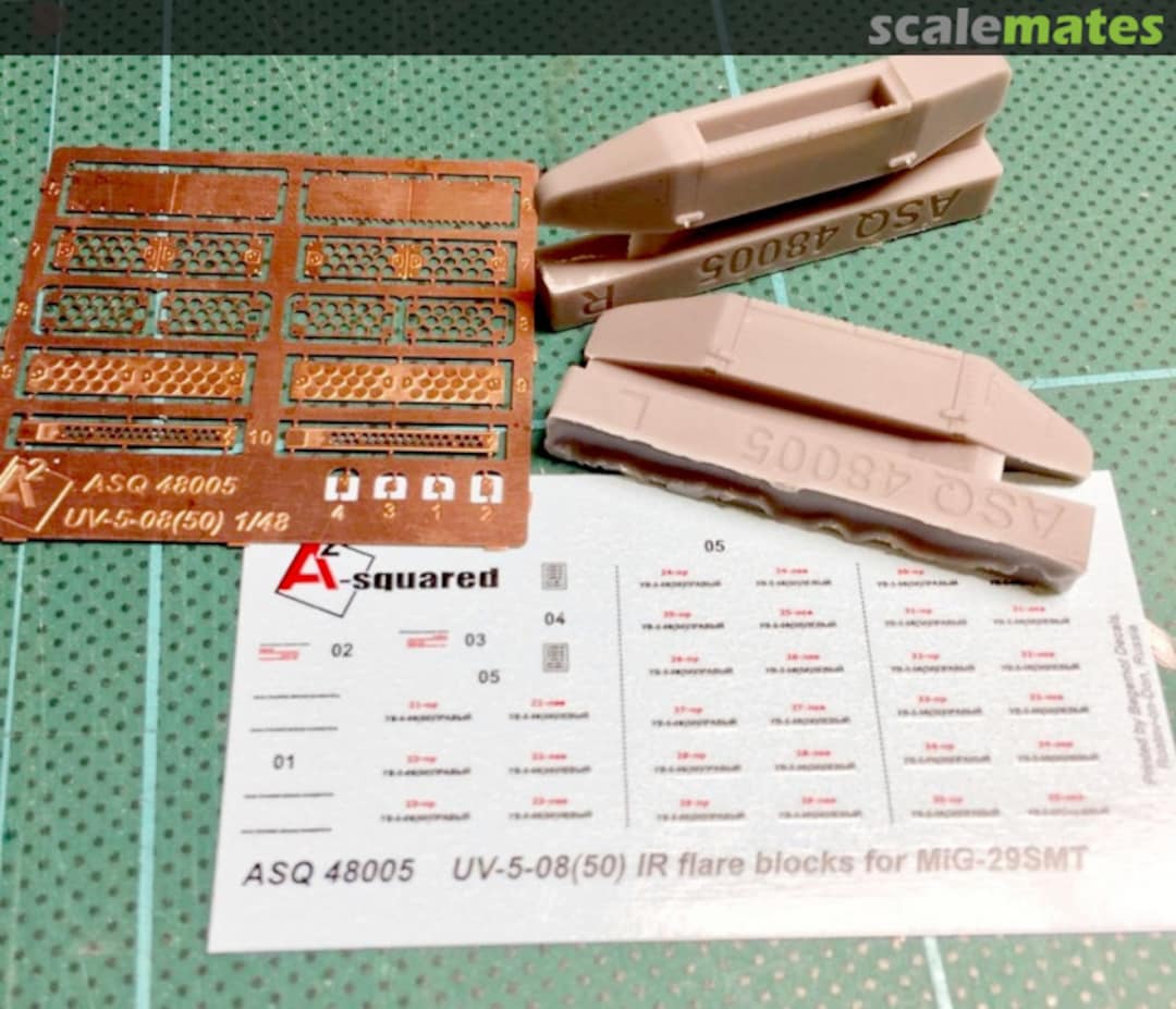Boxart Multi-medium set UV-5-08(50) & UV-5-08(26) IR Flare Blocks ASQ48005 A²-squared Boxart Multi-medium set UV-5-08(50) & UV-5-08(26) IR Flare Blocks ASQ48005 A²-squared