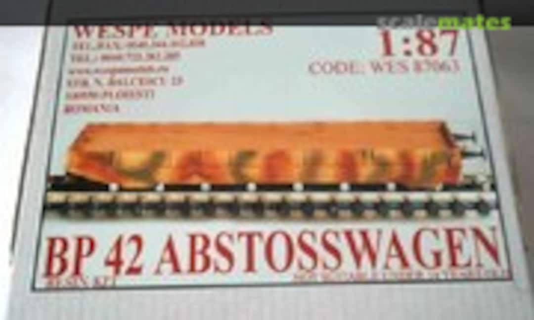 1:87 BP42 Abstosswagen (Wespe Models WES 87063) WES 87063