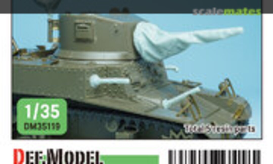 1:35 US M3 Stuart Canvas covered gun set (Def.Model DM35119) DM35119