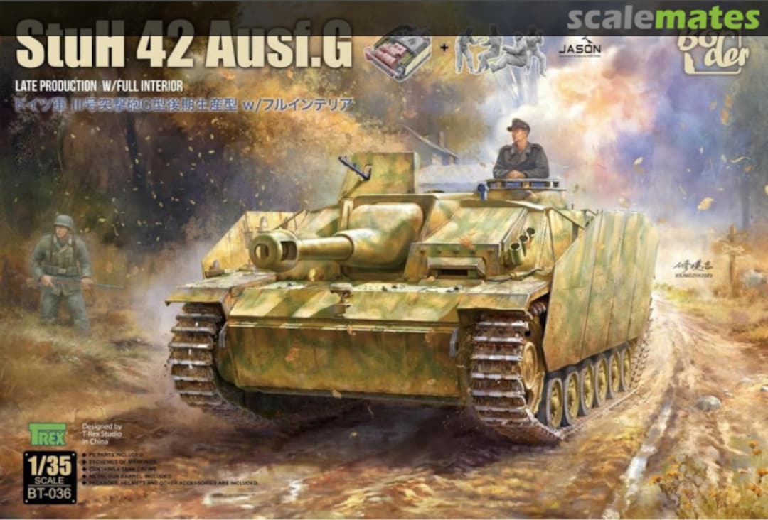 Boxart StuH 42 Ausf. G BT-036 Border Model