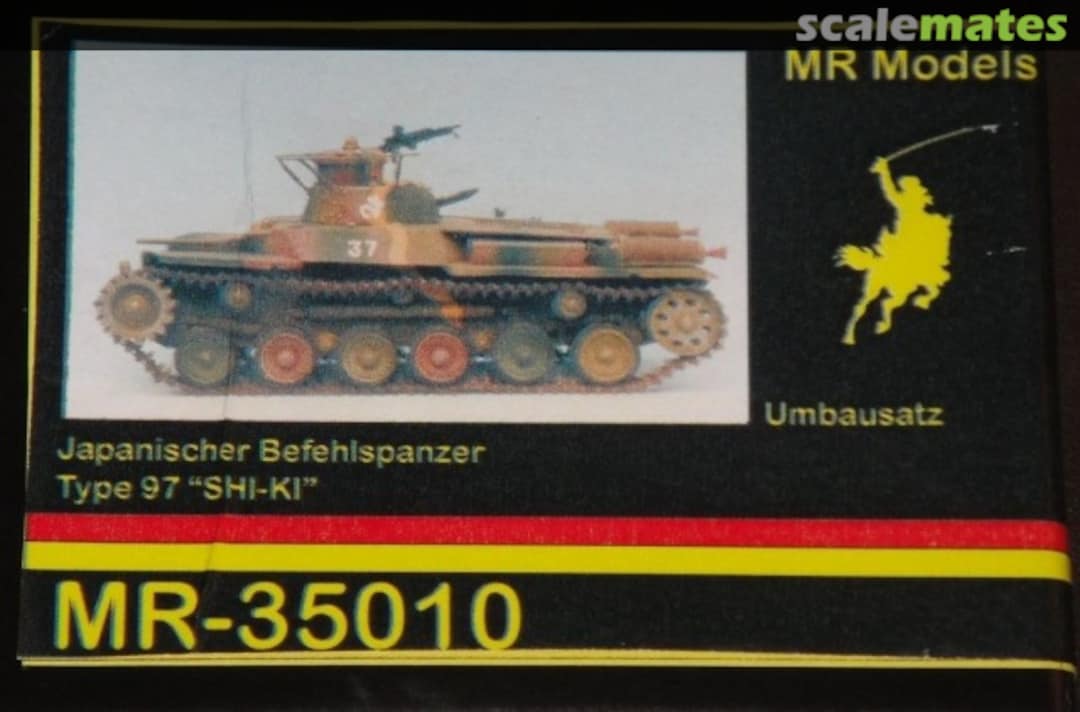 Boxart Jap. Befehlspanzer Typ 97 Shi-Ki Conversion Kit MR-35010 MR Modellbau Boxart Jap. Befehlspanzer Typ 97 Shi-Ki Conversion Kit MR-35010 MR Modellbau