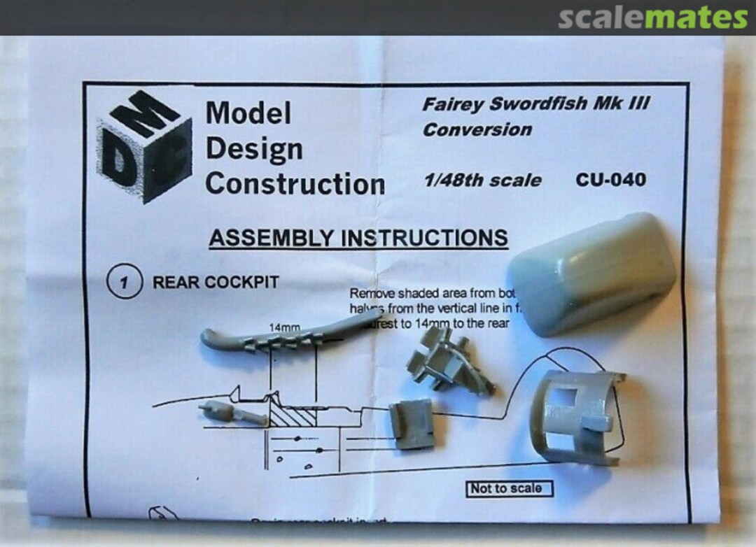 Boxart Fairey Swordfish Mk III Conversion CU-040 Model Design Construction Boxart Fairey Swordfish Mk III Conversion CU-040 Model Design Construction