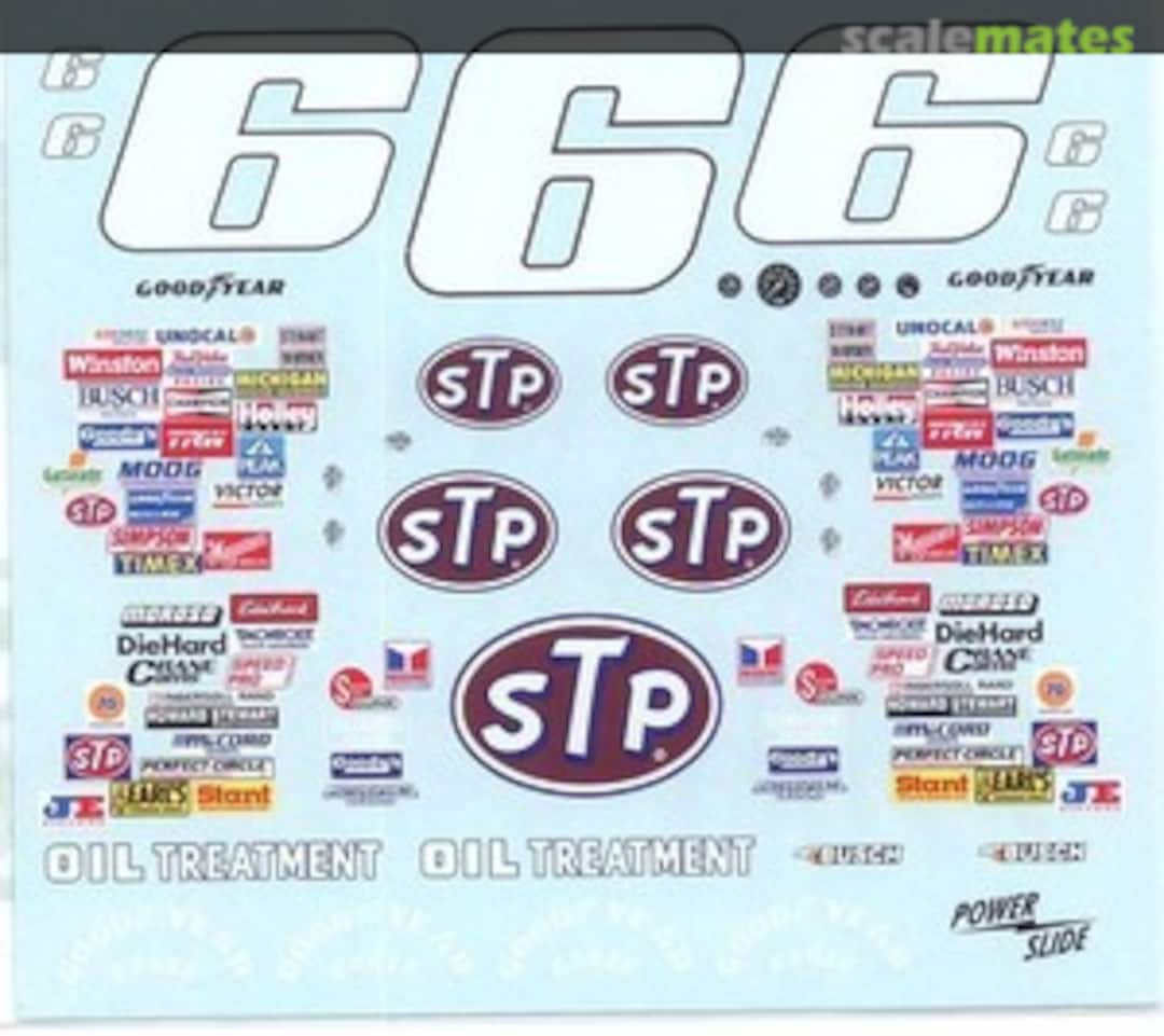 Boxart #6 STP Monte Carlo PS-415 Powerslide Decals Boxart #6 STP Monte Carlo PS-415 Powerslide Decals