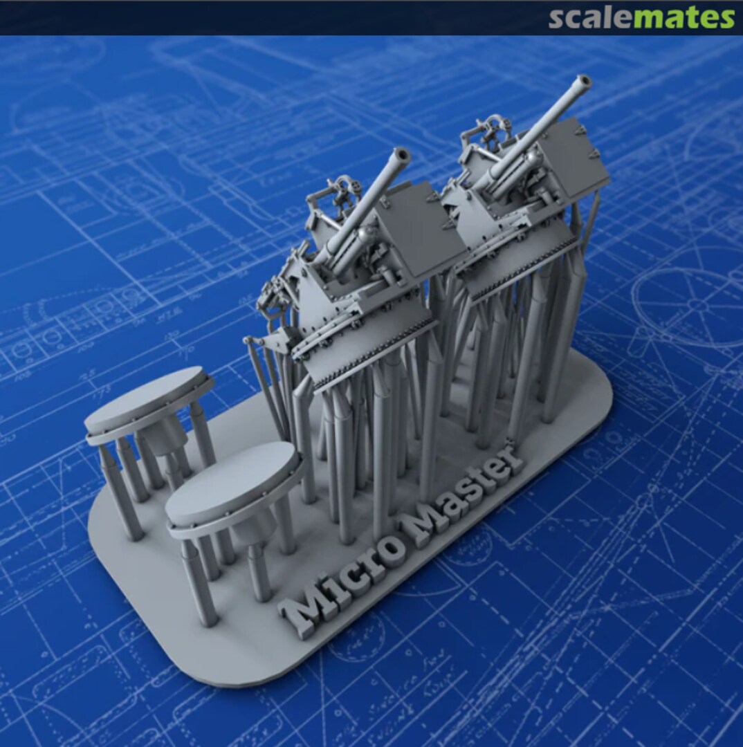 Boxart 6-pdr/7cwt 2.244"/43 (57mm) QF Mark IIA MM0150P Micro Master Boxart 6-pdr/7cwt 2.244"/43 (57mm) QF Mark IIA MM0150P Micro Master