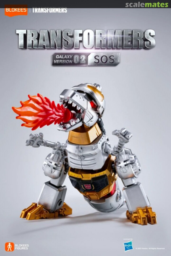 Boxart Grimlock (Dinobot Mode) (Metallic Chase) GV-02 10 Blokees