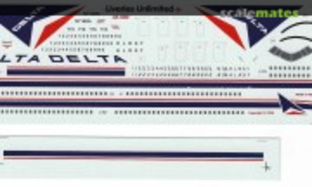 1:200 Delta Airlines L-1011 (Liveries Unlimited/Airway Graphics A2-083) A2-083