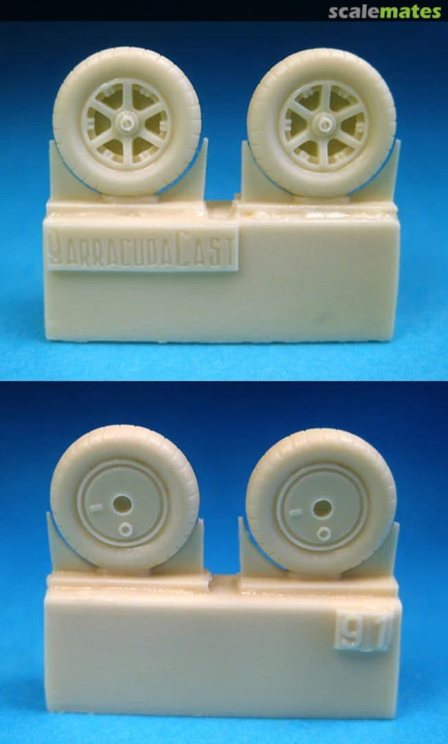 Contents Me-109B, C, D and E Mainwheels BR72091 Barracuda Studios