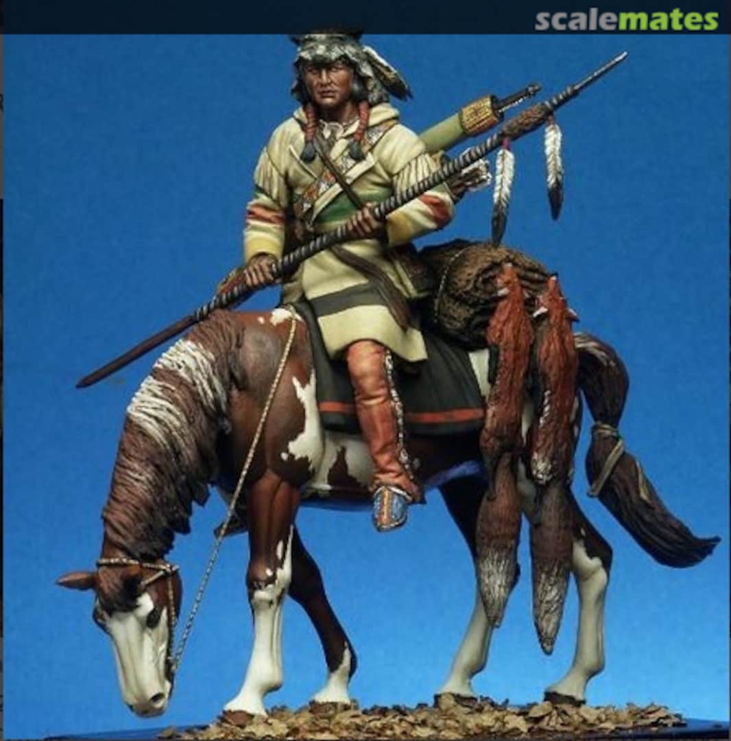 Boxart Black Foot Trader, XIX Century FR54-71 La Meridiana Miniatures Boxart Black Foot Trader, XIX Century FR54-71 La Meridiana Miniatures