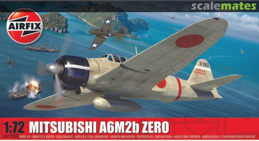 Boxart Mitsubishi A6M2b Zero A01005B Airfix
