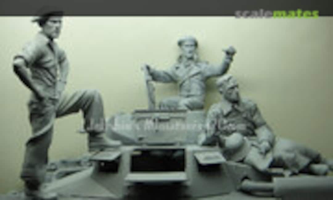 1:16 WWII German Panzer I Tank Crew 1939-40 (Jeffshiu's Miniatures JS120159) JS120159