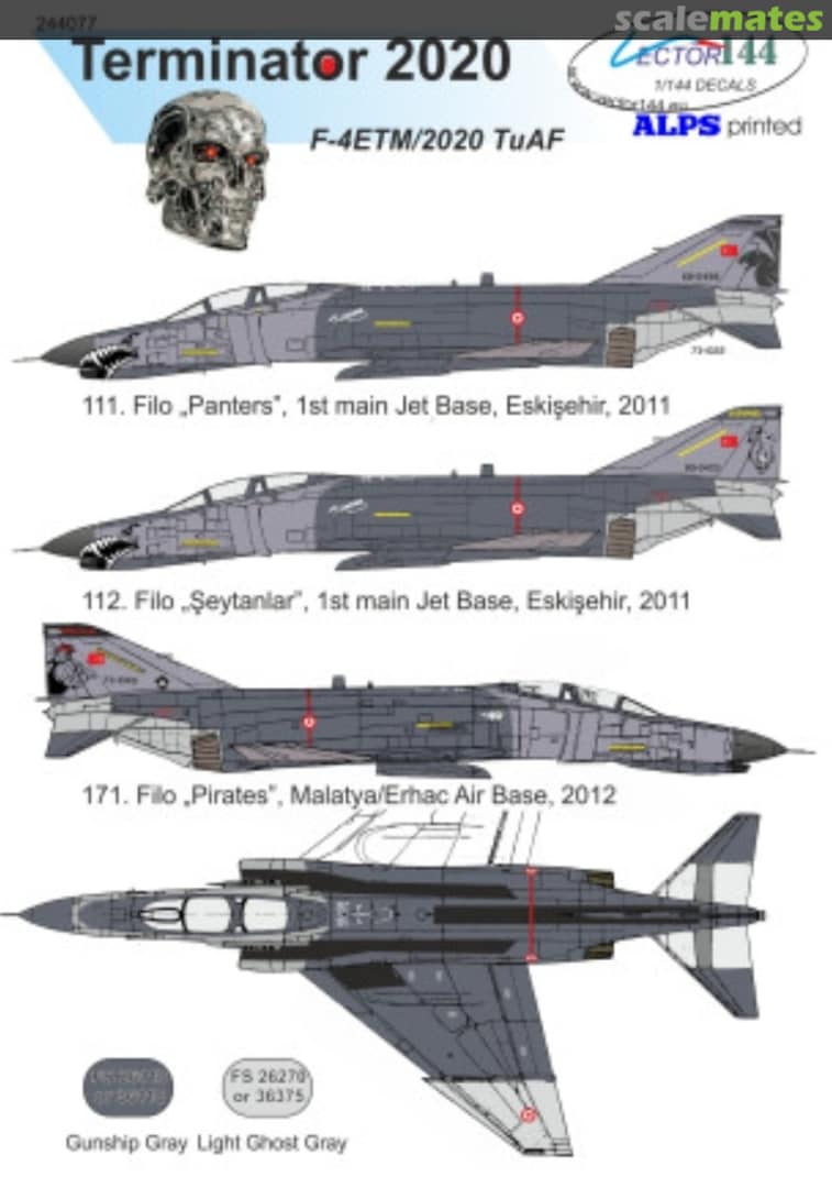Boxart Terminator 2020: F-4ETM Turkish Air Force 244077 Vector144 Boxart Terminator 2020: F-4ETM Turkish Air Force 244077 Vector144