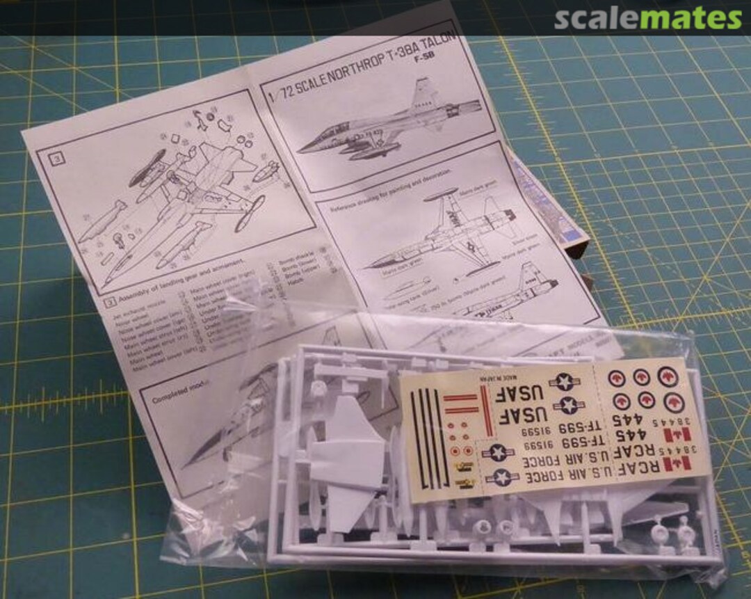 Contents Northrop T-38A Talon (F-5B) JS-018 Minicraft Hasegawa Contents Northrop T-38A Talon (F-5B) JS-018 Minicraft Hasegawa