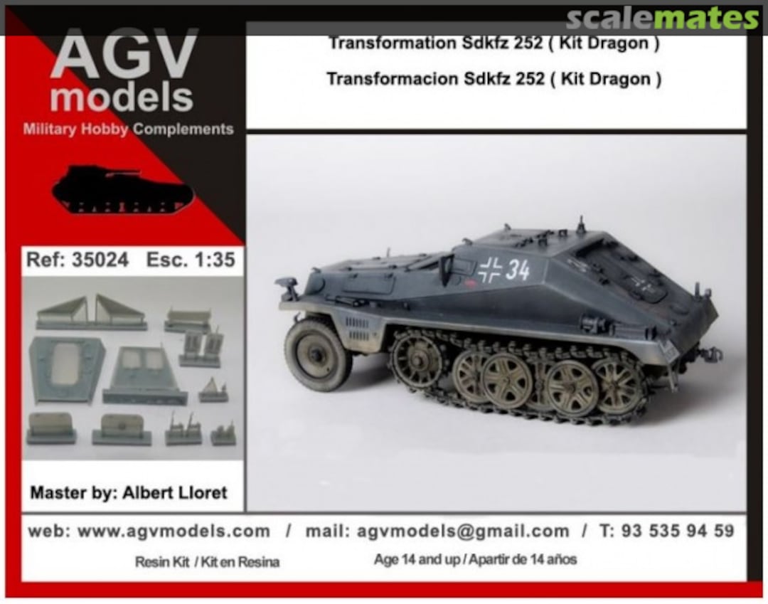 Boxart Transformation Sdkfz 252 35024 AGV Models Boxart Transformation Sdkfz 252 35024 AGV Models