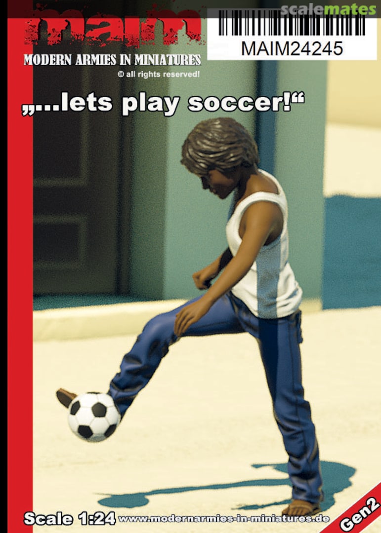 Boxart "...lets play soccer" MAIM24245 MAiM