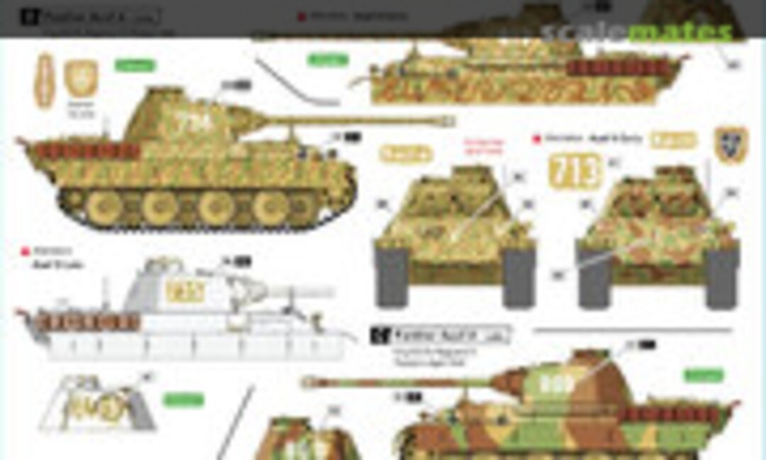 1:72 Wiking Panthers SS-Panzer Regiment 5 (Star Decals 72-A 1070) 72-A 1070