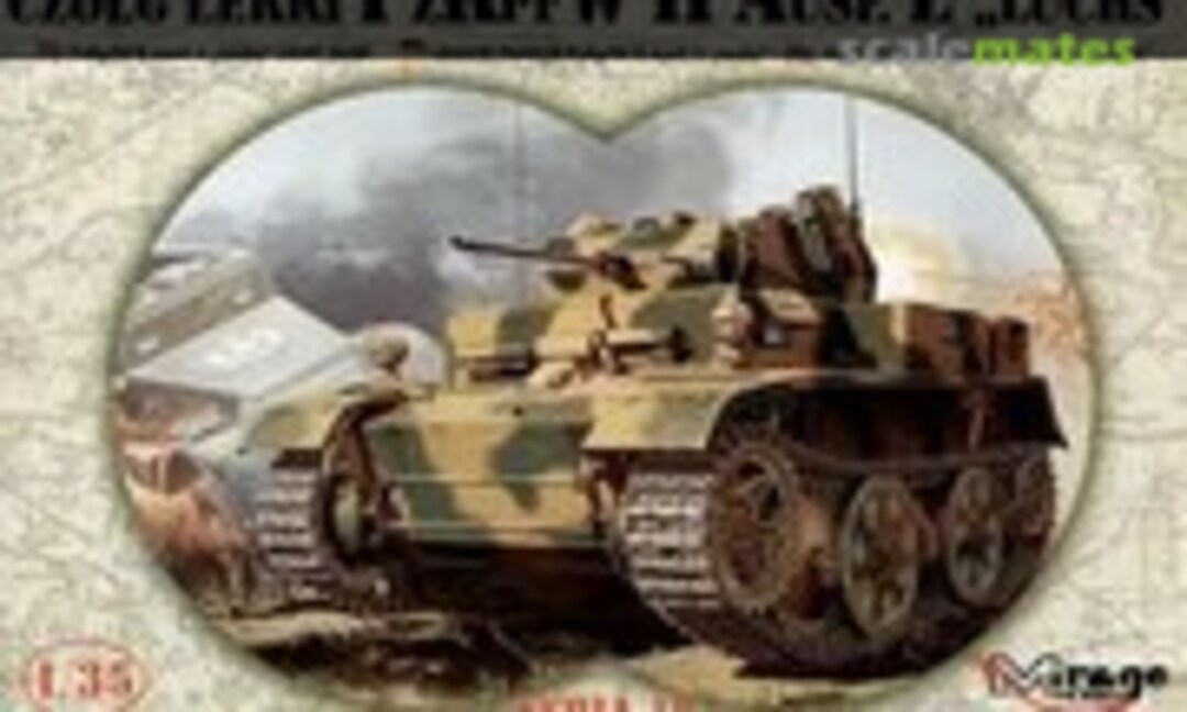 1:35 Pz.Kpfw. II Ausf. L "LUCHS' Light tank (Mirage Hobby 35107) 35107