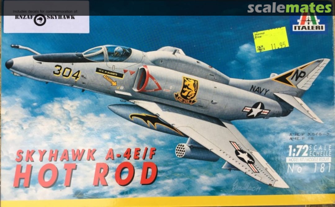 Boxart A-4E/F Skyhawk 181 Italeri