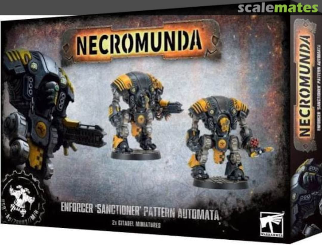 Boxart Enforcer "Sanctioner" Pattern Automata 301-18 Games Workshop Boxart Enforcer "Sanctioner" Pattern Automata 301-18 Games Workshop
