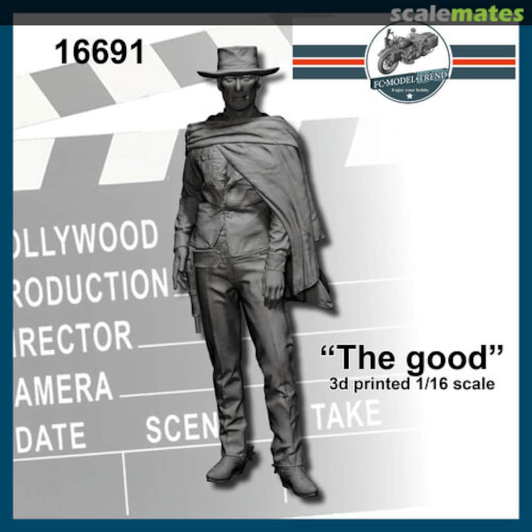 Boxart The Good - from The Good, The Bad ane The Ugly Movie (3D-Printed) 16691 FC Model Trend Boxart The Good - from The Good, The Bad ane The Ugly Movie (3D-Printed) 16691 FC Model Trend