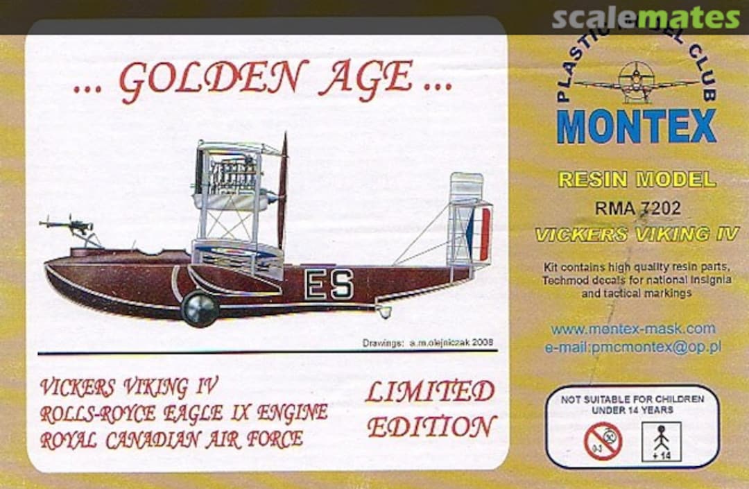 Boxart Vickers Viking IV RMA7202 Montex Boxart Vickers Viking IV RMA7202 Montex