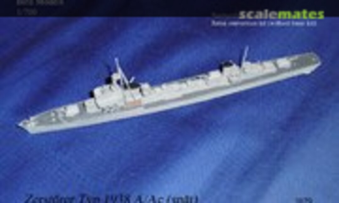 1:700 Zerstörer Typ 1938 A/Ac (spät) (Bird Models 7029) 7029