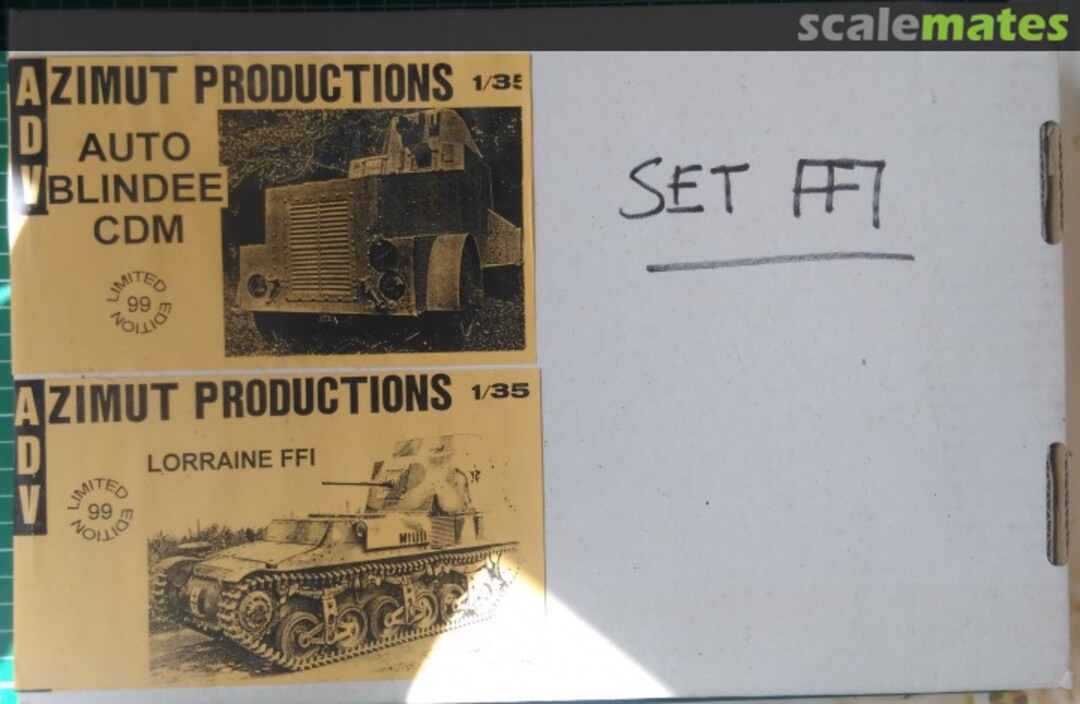 Boxart Auto Blindee CDM 10012 ADV Azimut Boxart Auto Blindee CDM 10012 ADV Azimut