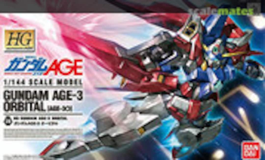 1:144 Gundam Age-3 Orbital (AGE-3O) (Bandai 0176941) 0176941