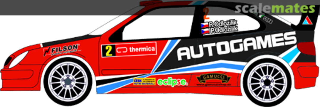 Boxart Citroën Xsara WRC (TF 3613 BY) "AUTOGAMES" 24064 MF-Zone Boxart Citroën Xsara WRC (TF 3613 BY) "AUTOGAMES" 24064 MF-Zone