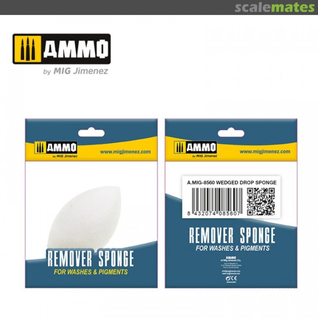 Boxart Remover Sponge A.MIG-8560 Ammo by Mig Jimenez Boxart Remover Sponge A.MIG-8560 Ammo by Mig Jimenez