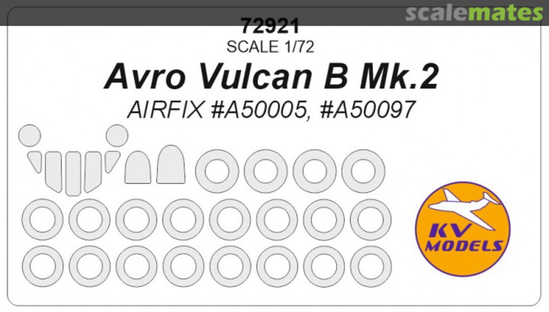Boxart Avro Vulcan B Mk.2 72921 KV Models Boxart Avro Vulcan B Mk.2 72921 KV Models